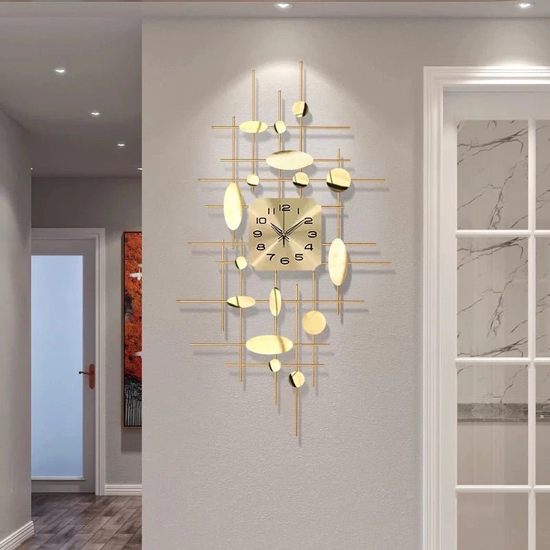 Brill iron wall clock - SHAGHAF HOME