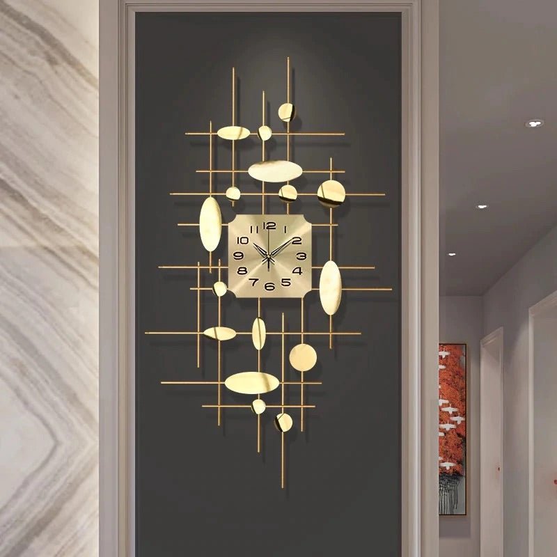 Brill iron wall clock - SHAGHAF HOME