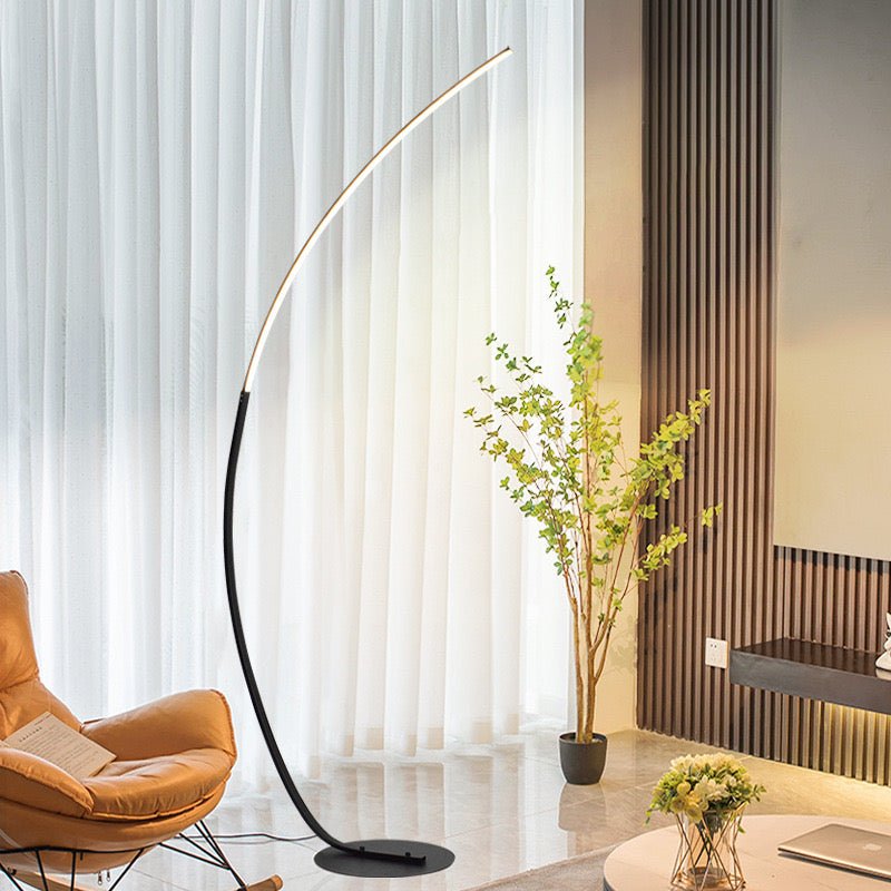 Curve LED floor lamp - SHAGHAF HOME