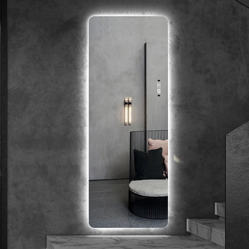 Frameless Rectangle backlit Wall mirror (3 sizes) - SHAGHAF HOME