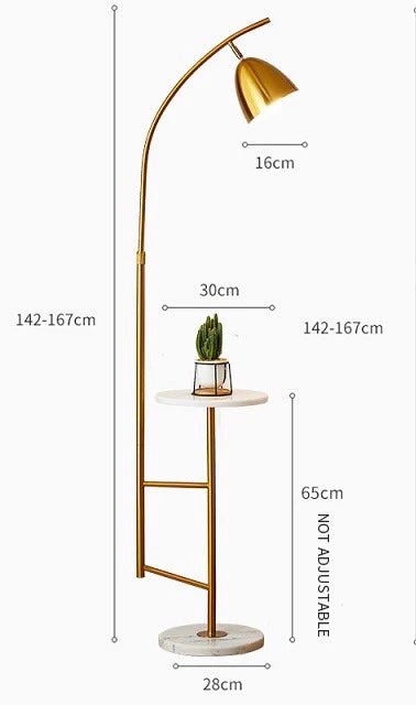 Inoro Marble floor lamp - SHAGHAF HOME