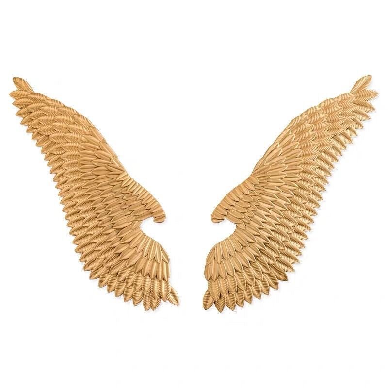 Iron wall wings art set - SHAGHAF HOME
