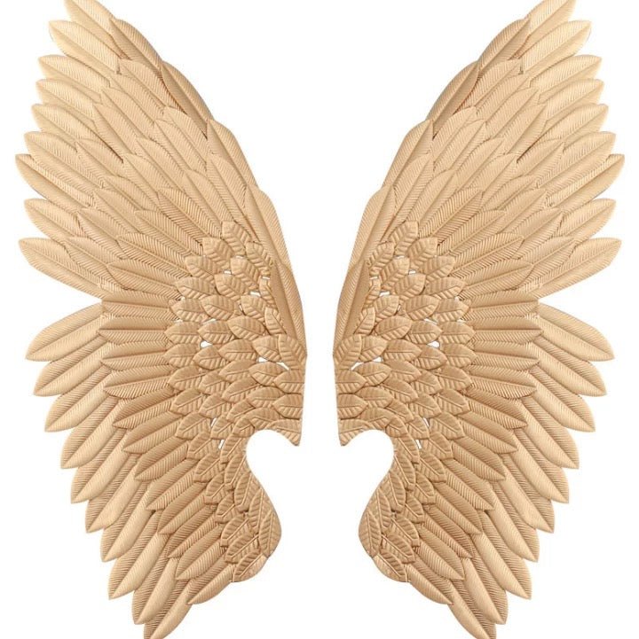 Iron wall wings art set - SHAGHAF HOME