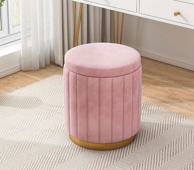 Isabella Ottoman stool - SHAGHAF HOME