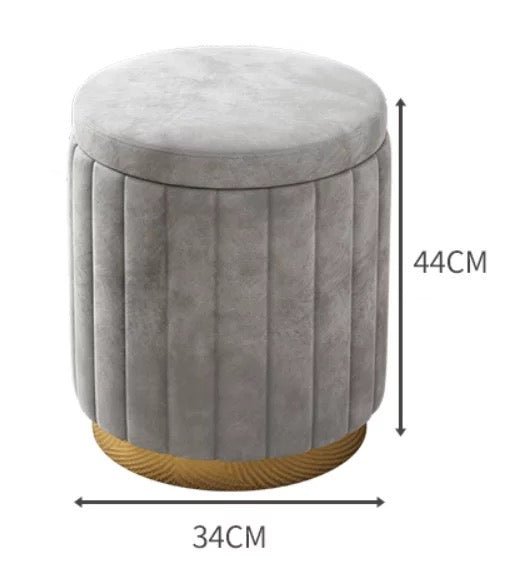 Isabella Ottoman stool - SHAGHAF HOME