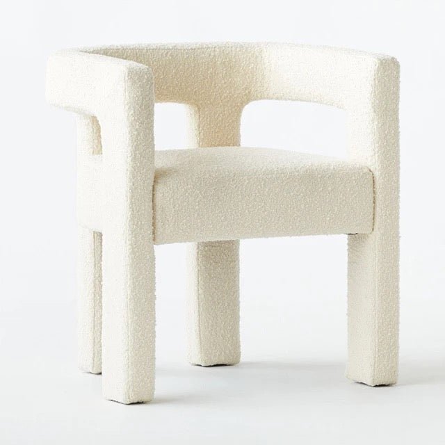 Ivory Accent Chair - SHAGHAF HOME