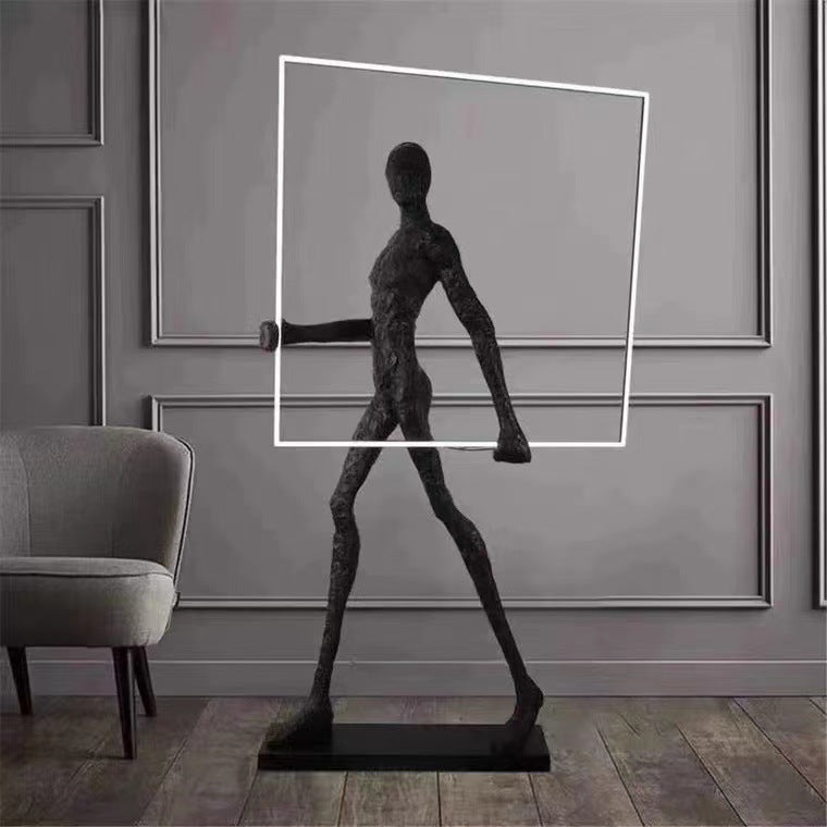 JK Human sculpture floor lamp - SHAGHAF HOME