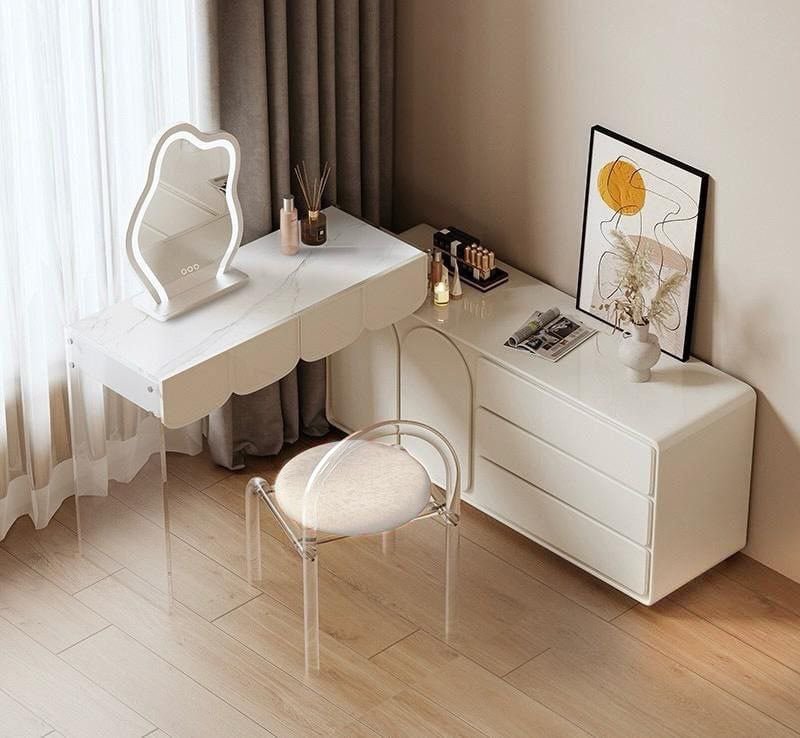 Juliana vanity table set and make up table - SHAGHAF HOME