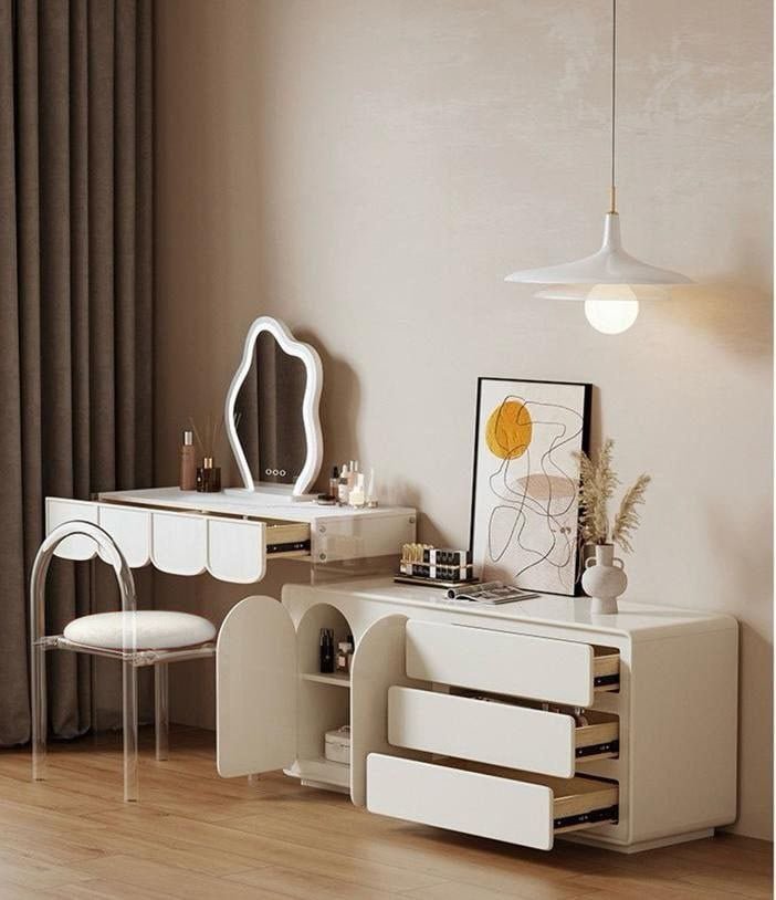 Juliana vanity table set and make up table - SHAGHAF HOME