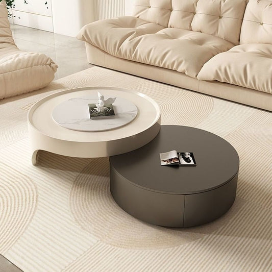 kolan wood Coffee table set - SHAGHAF HOME