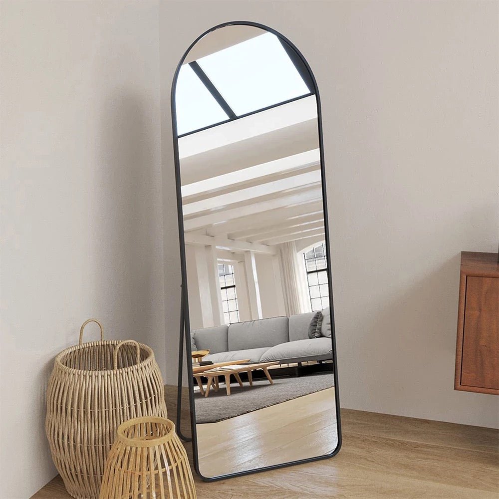 Large Aluminum black framed for wall and floor - SHAGHAF HOME