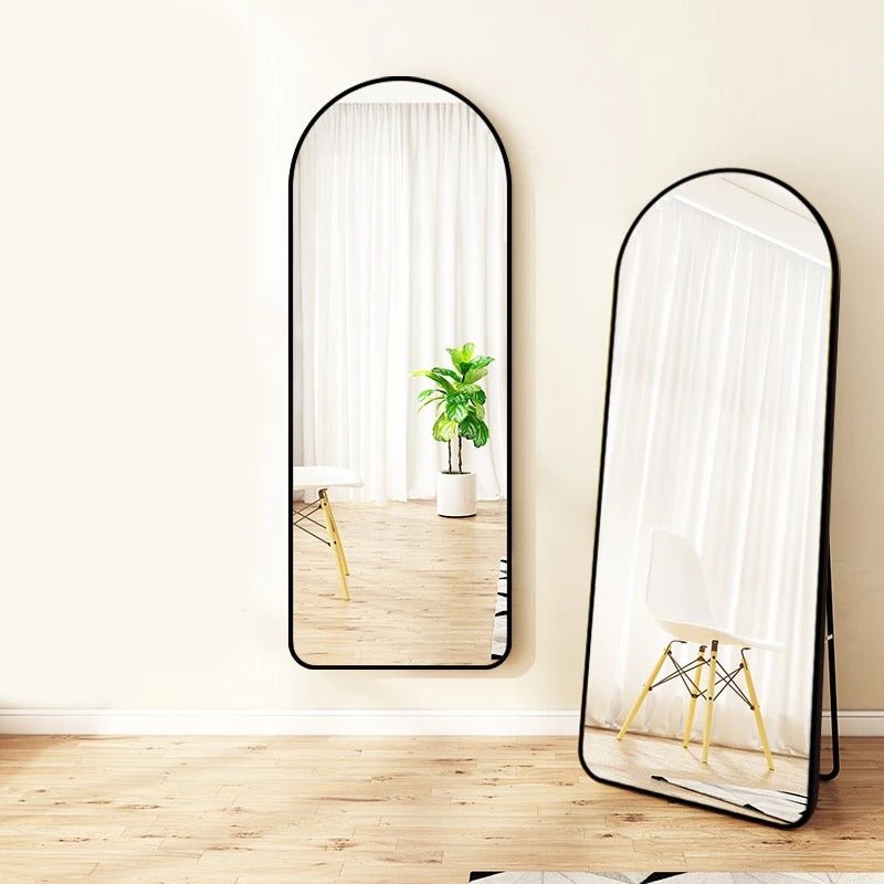 Large Aluminum black framed for wall and floor - SHAGHAF HOME
