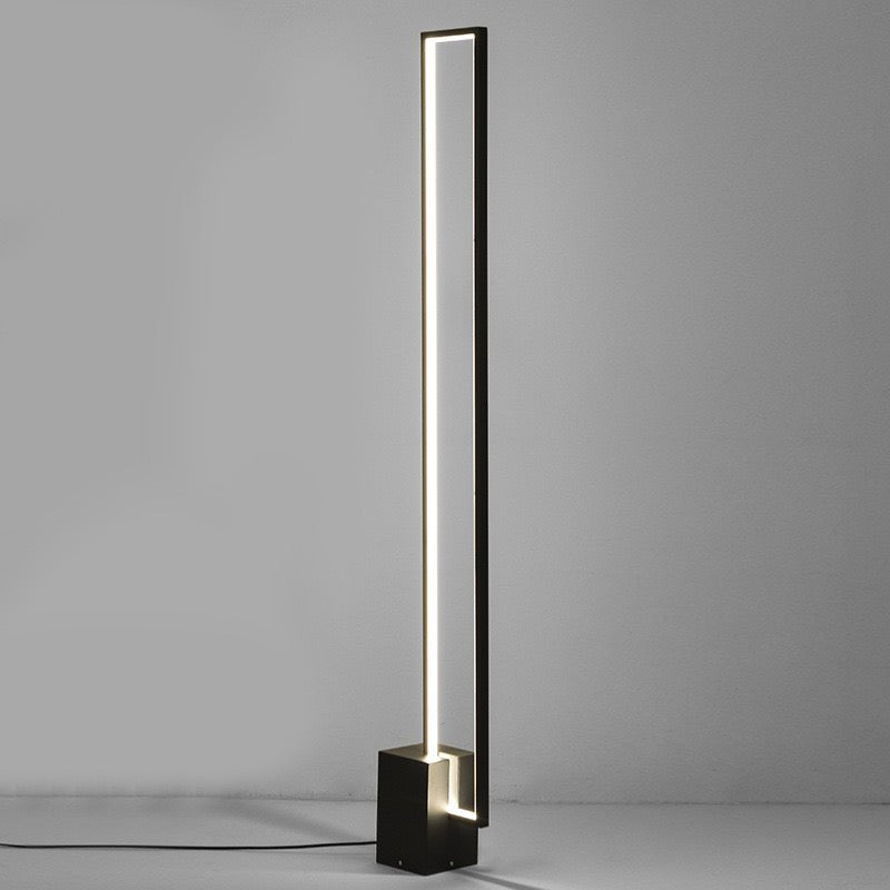 Liner rectangular LED modern floor lamp - SHAGHAF HOME