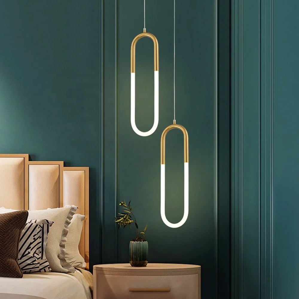 Link shape pendant light - SHAGHAF HOME