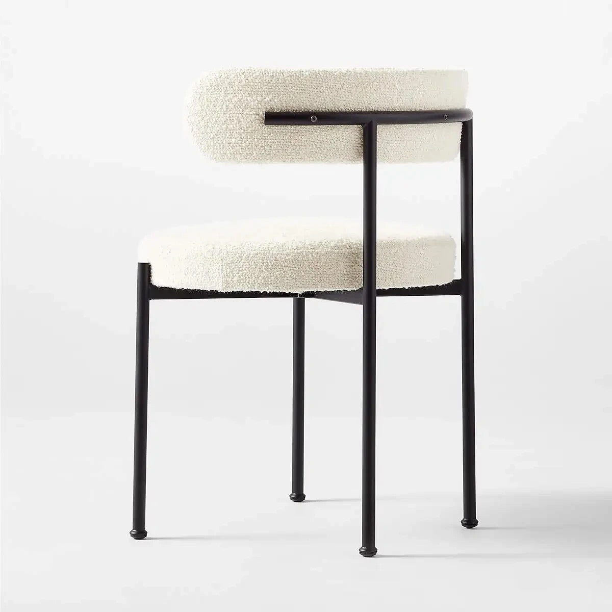 Liza Boucle Dining Chair - SHAGHAF HOME