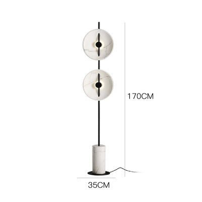 Luxury marble floor lamp 007 - SHAGHAF HOME