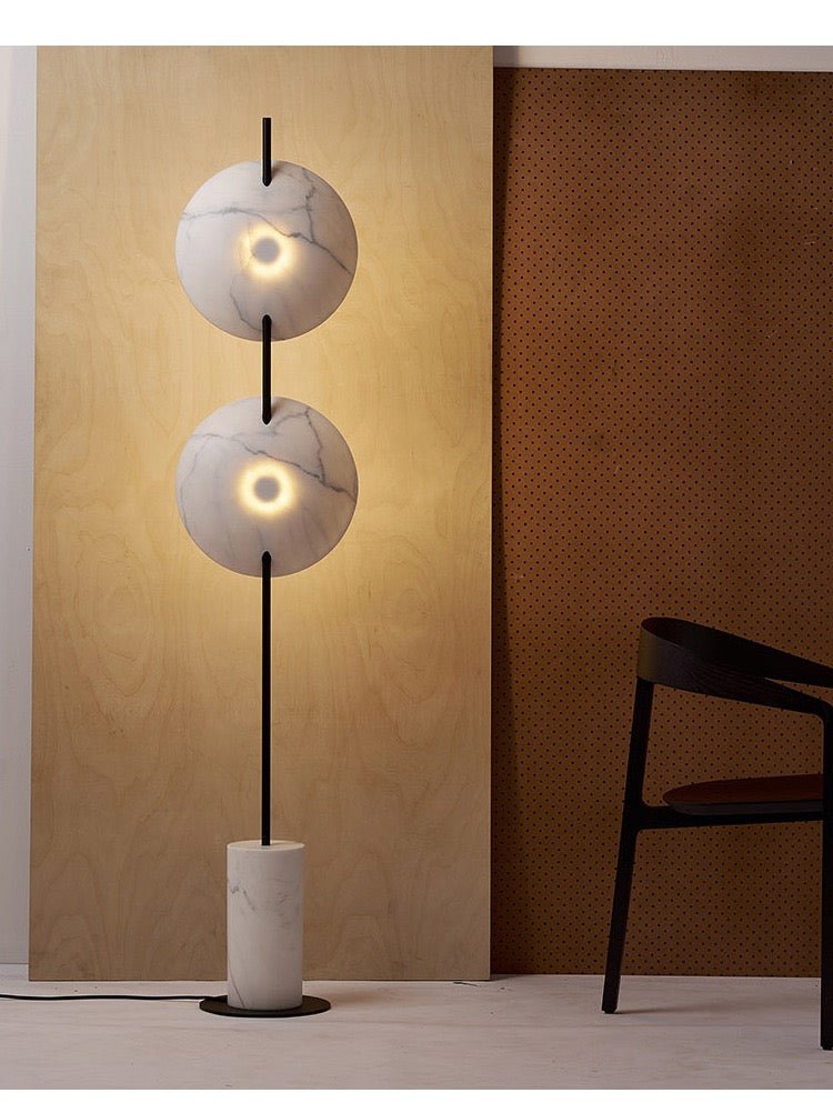 Luxury marble floor lamp 007 - SHAGHAF HOME