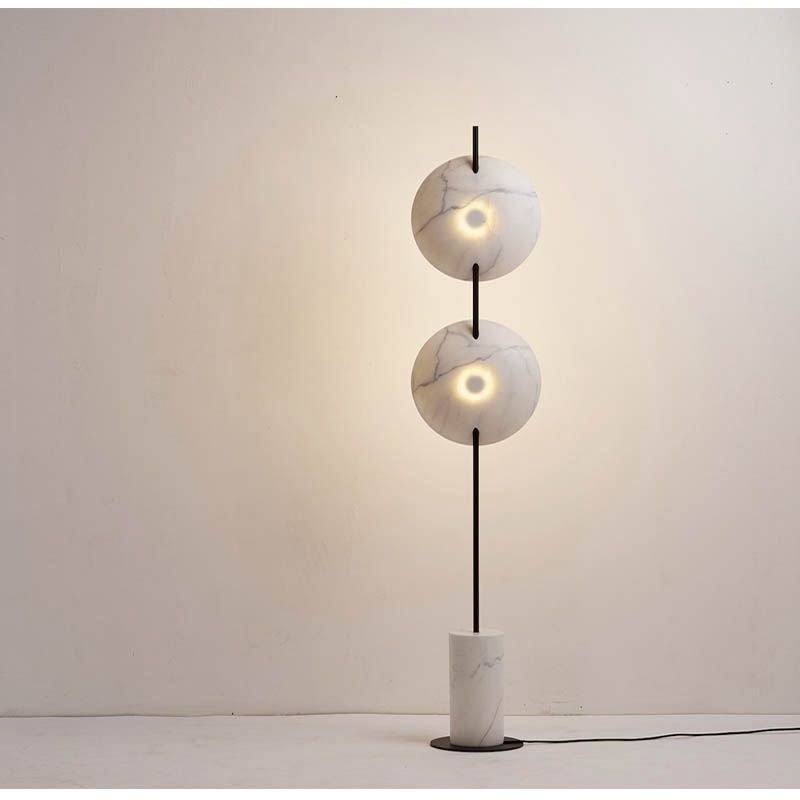 Luxury marble floor lamp 007 - SHAGHAF HOME