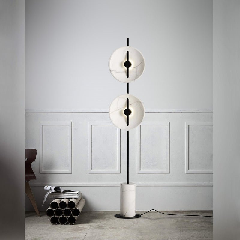 Luxury marble floor lamp 007 - SHAGHAF HOME