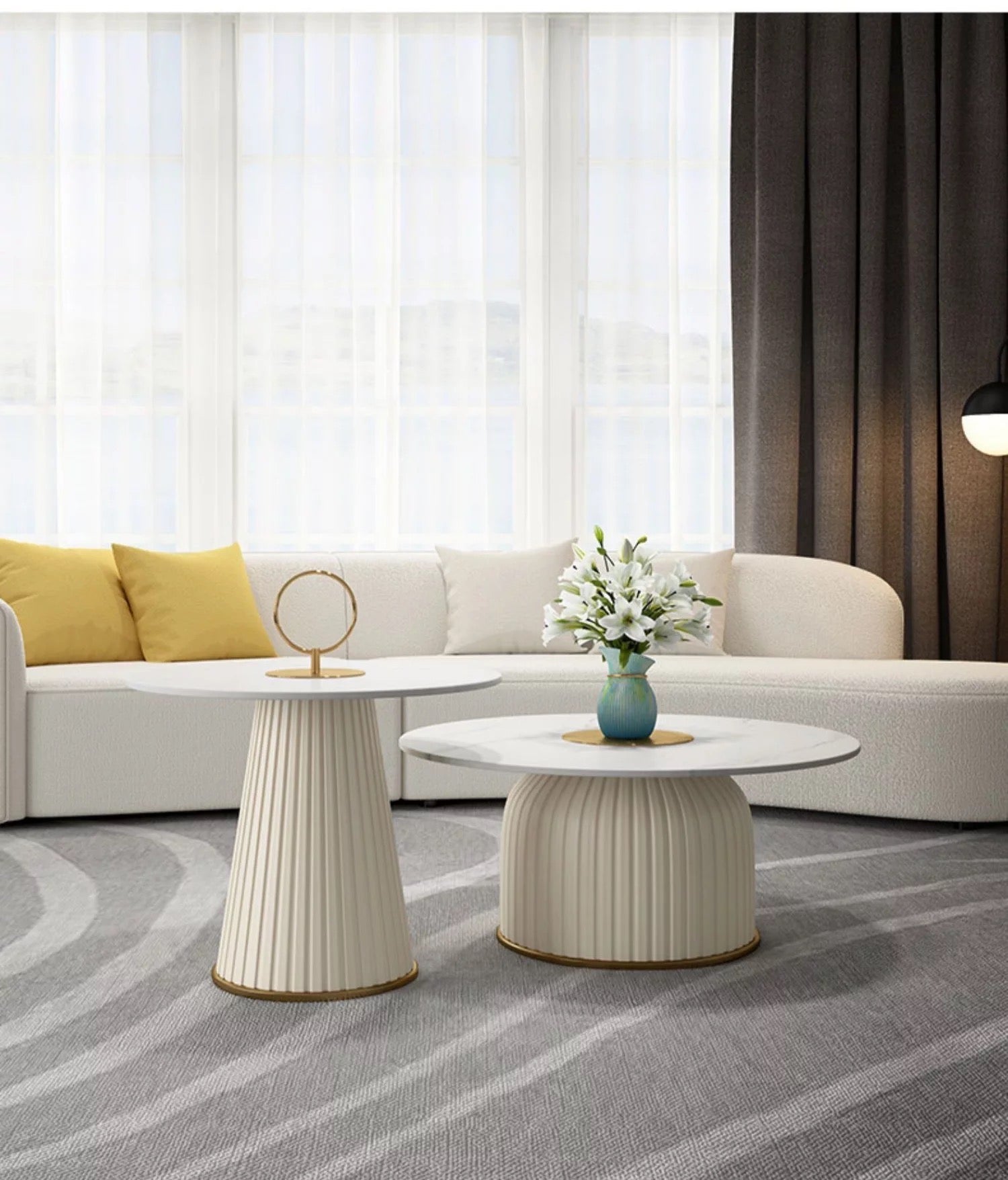 Marbelo Coffee Table set - SHAGHAF HOME