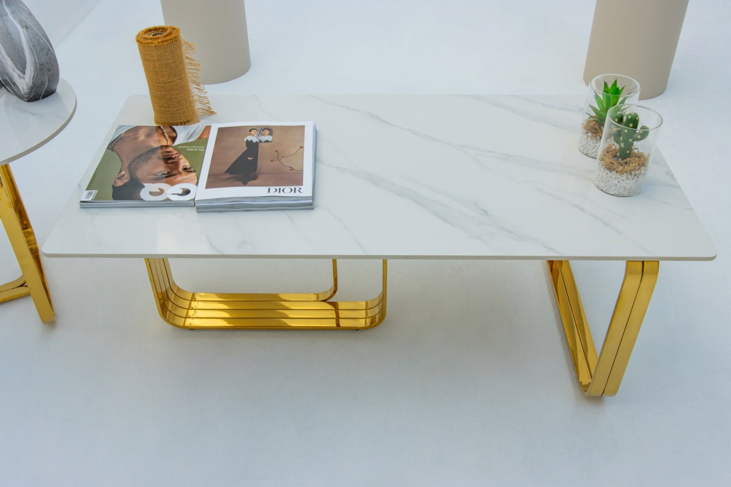 Minimalist style coffee table set - SHAGHAF HOME