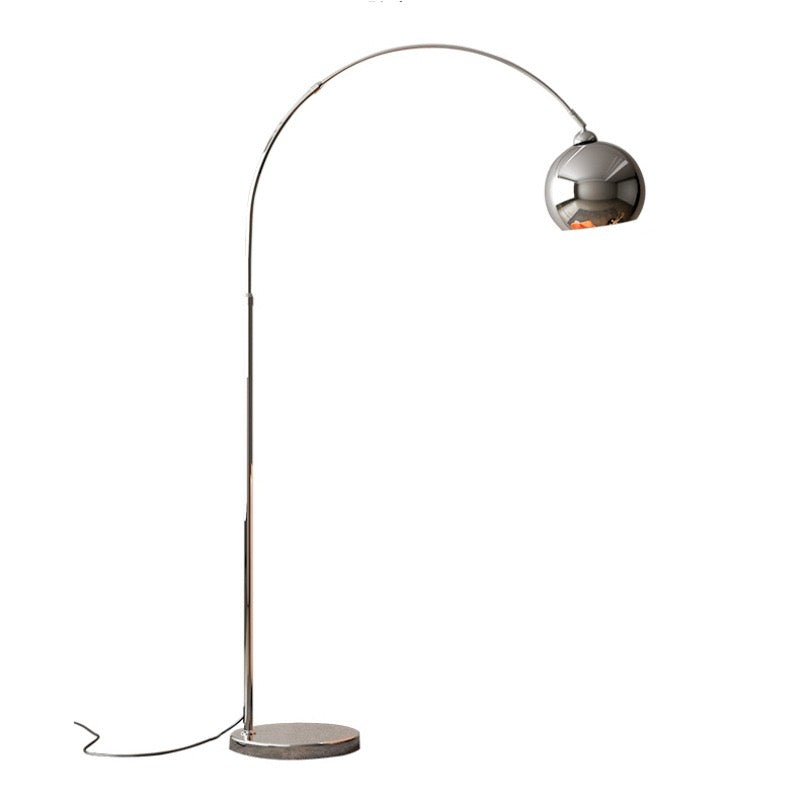 MIZE Silver Arch Floor Lamp - SHAGHAF HOME