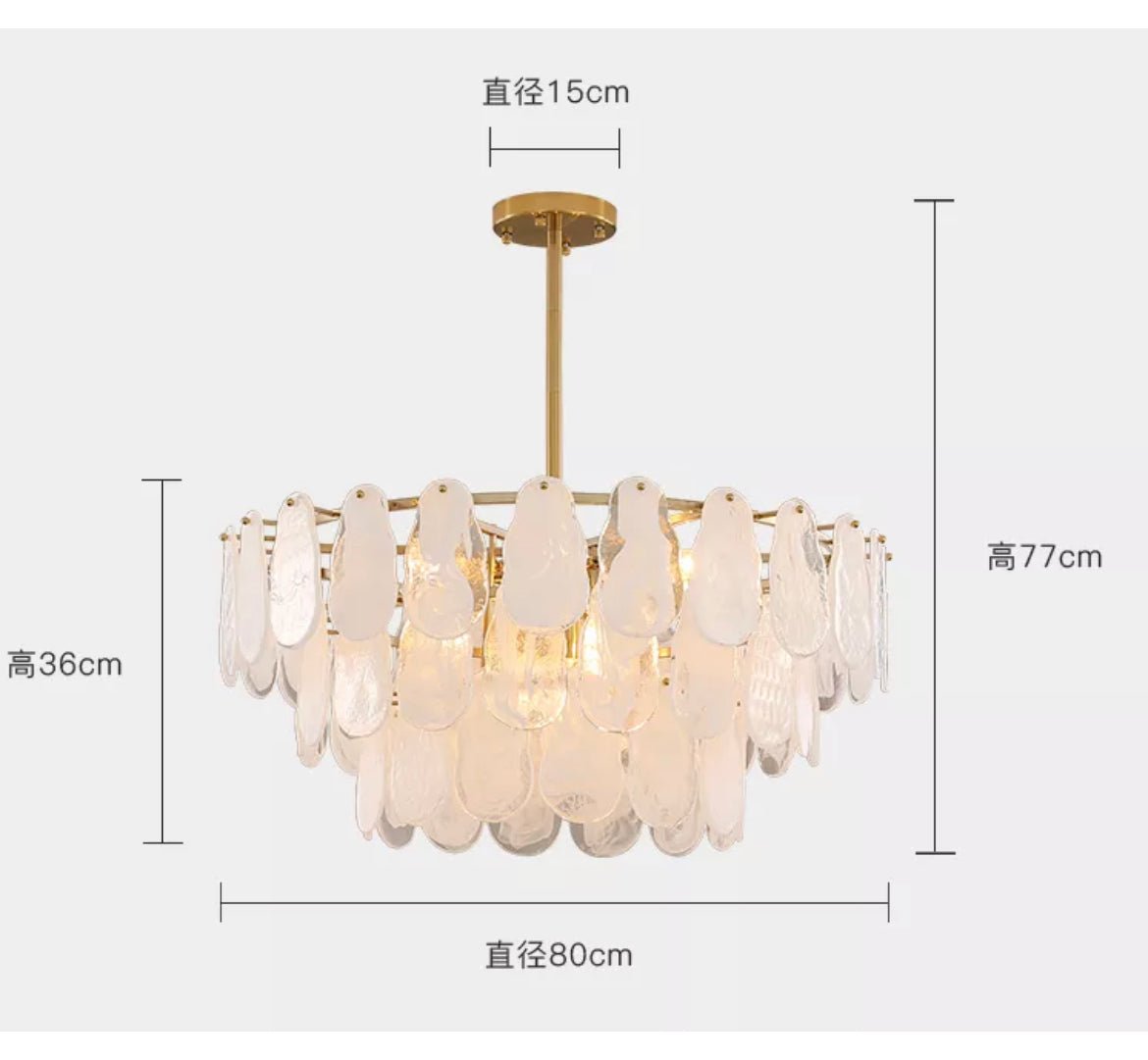 Ostri chandelier - SHAGHAF HOME