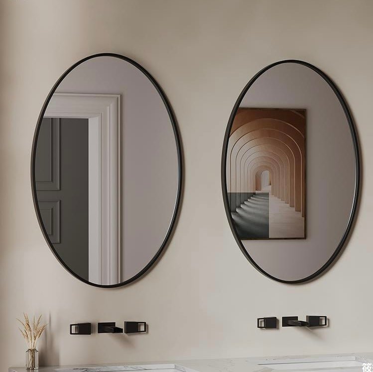 Oval egg shape wall mirror - SHAGHAF HOME