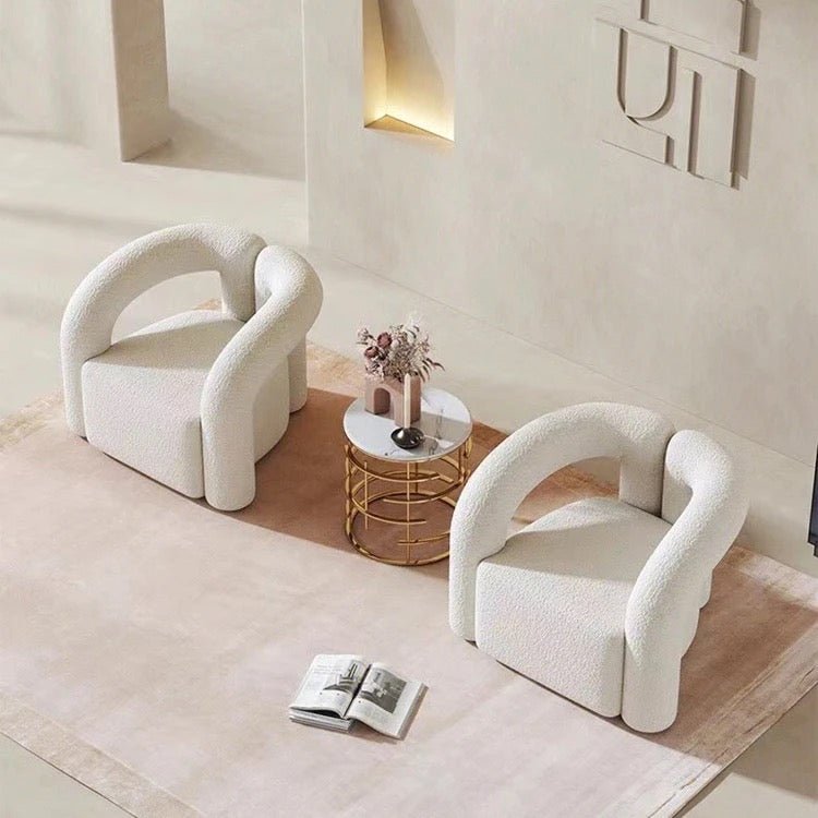 Prava boucle arm chair - SHAGHAF HOME