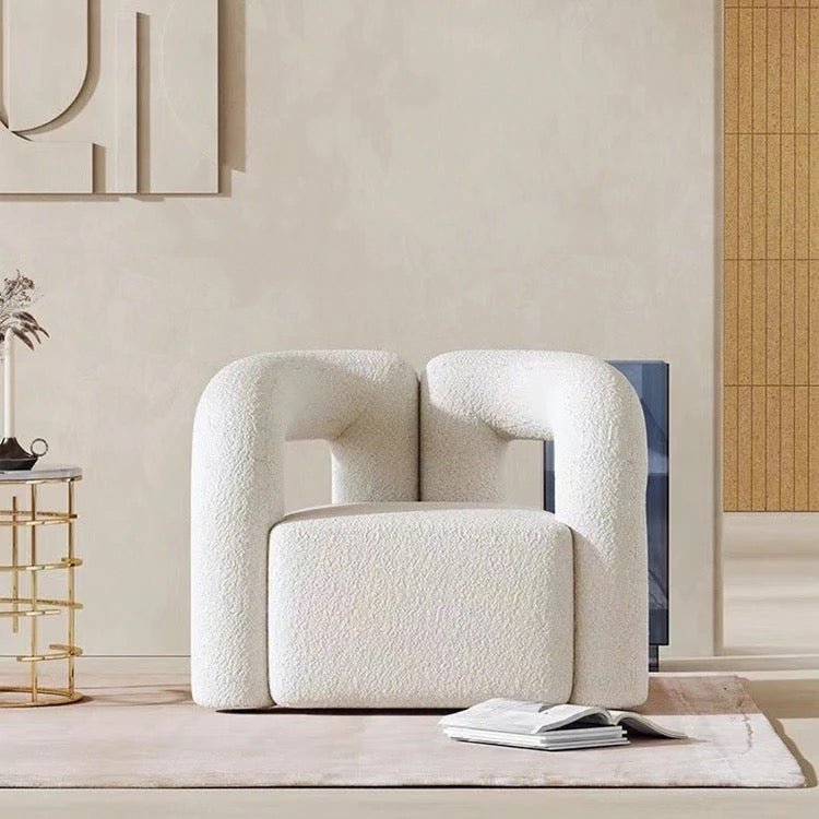 Prava boucle arm chair - SHAGHAF HOME