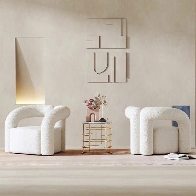 Prava boucle arm chair - SHAGHAF HOME
