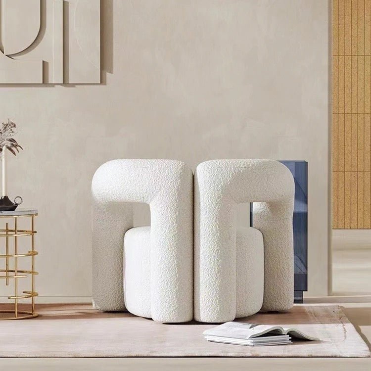 Prava boucle arm chair - SHAGHAF HOME