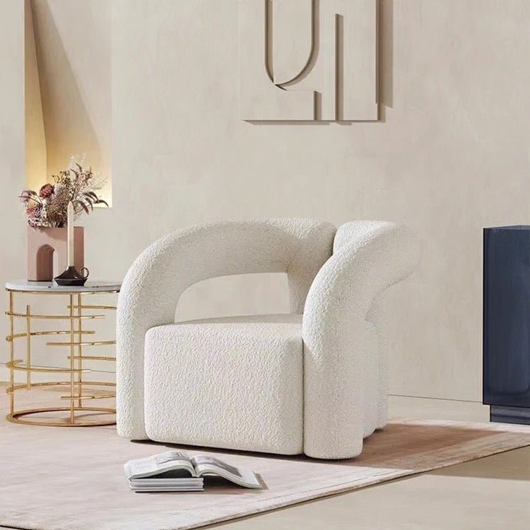 Prava boucle arm chair - SHAGHAF HOME