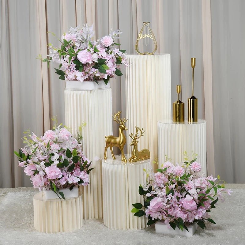PVC acrylic top paper foldable stands set - SHAGHAF HOME