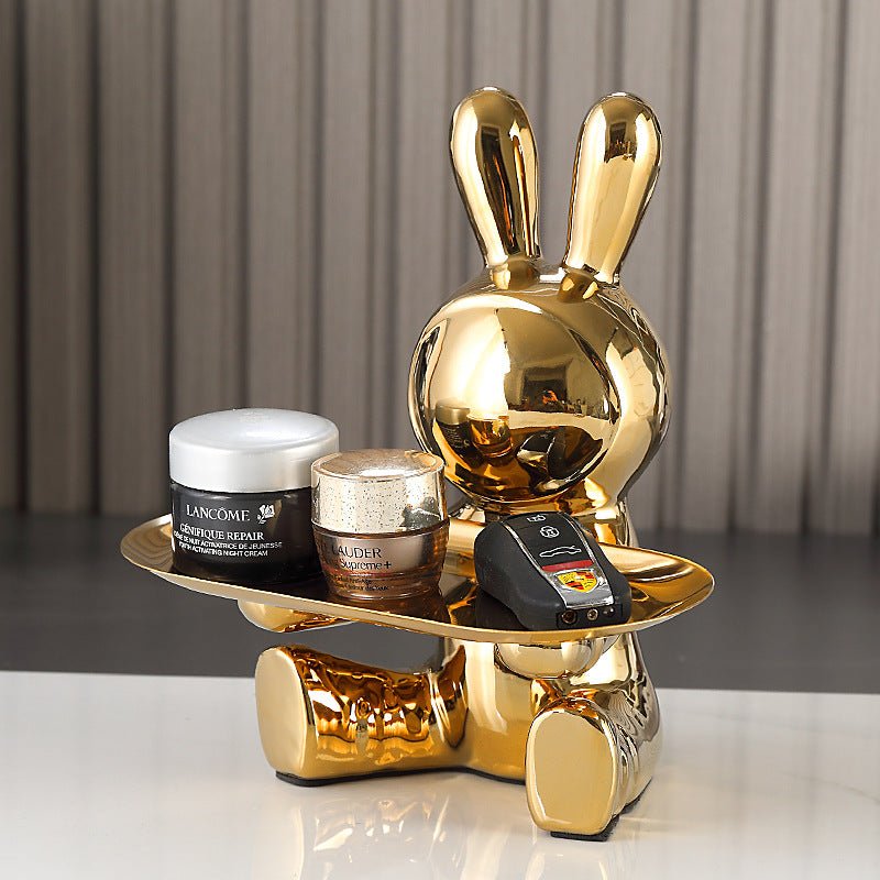 rabbit sculpture storage - SHAGHAF HOME