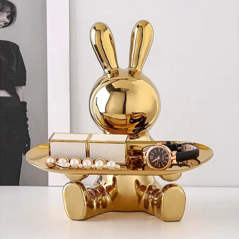 rabbit sculpture storage - SHAGHAF HOME
