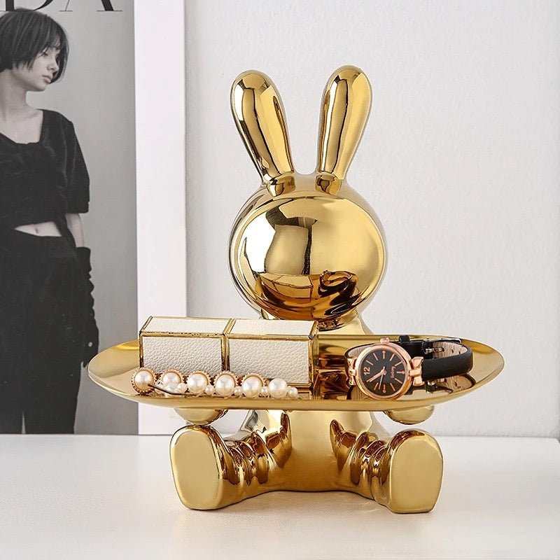 rabbit sculpture storage - SHAGHAF HOME