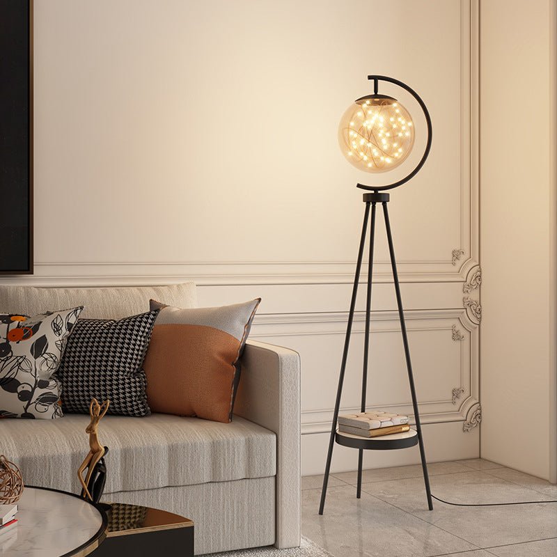 Reims luxury gold floor lamp - SHAGHAF HOME