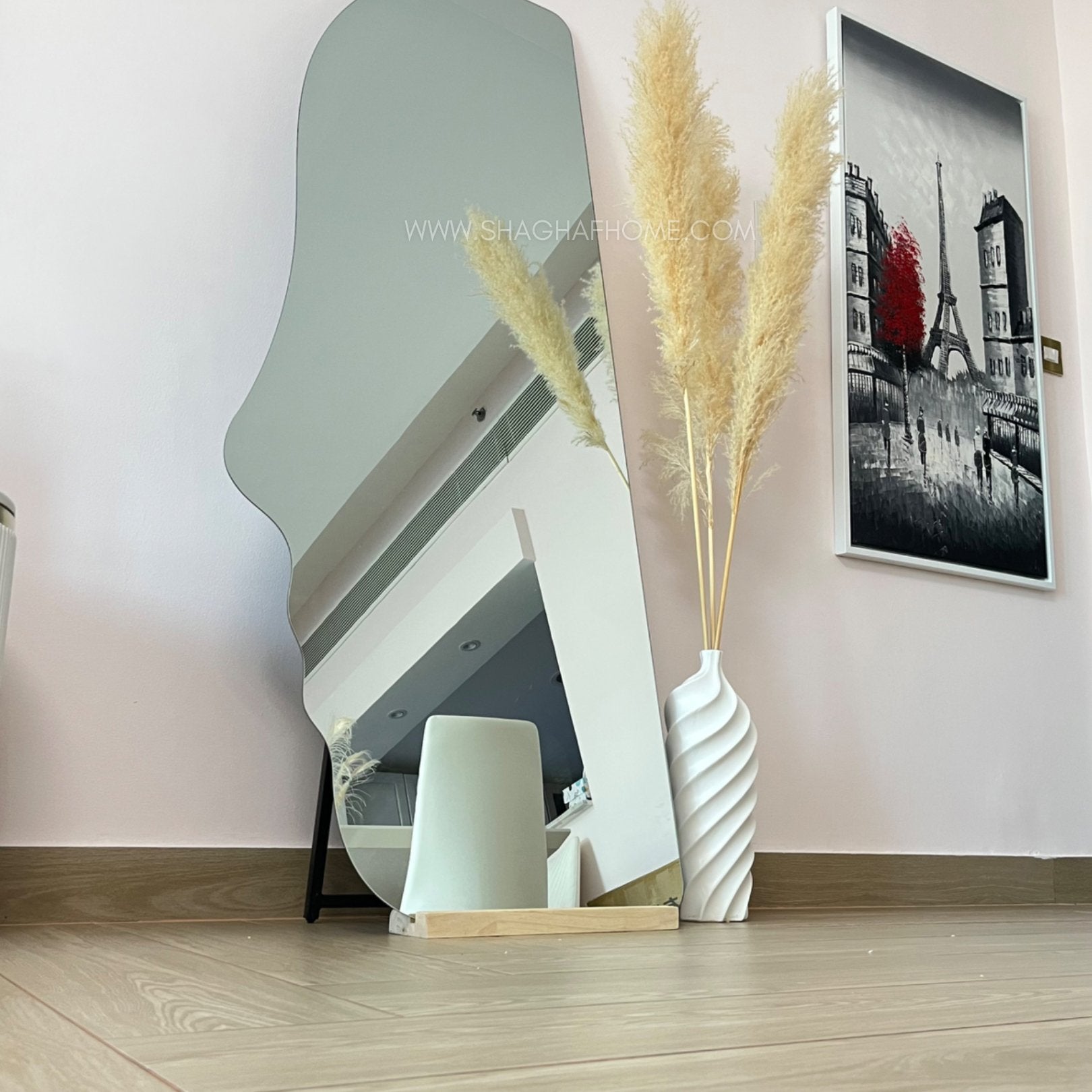 Side Face frameless Floor Mirror (B) - SHAGHAF HOME