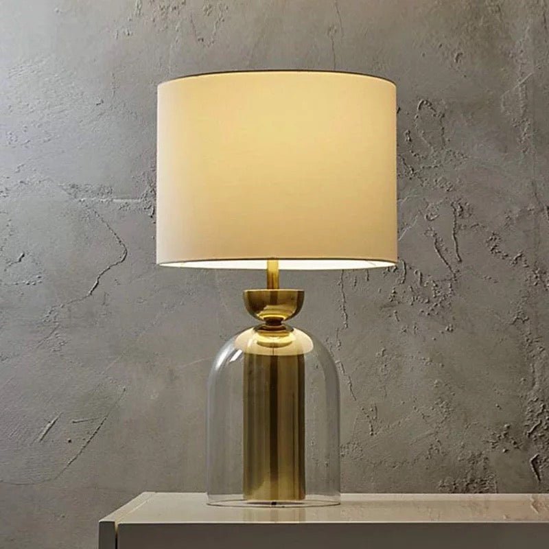 SOPHIA glass table lamp - SHAGHAF HOME