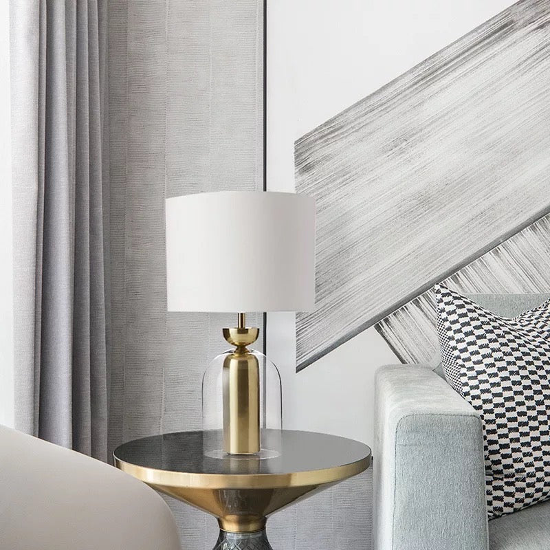 SOPHIA glass table lamp - SHAGHAF HOME