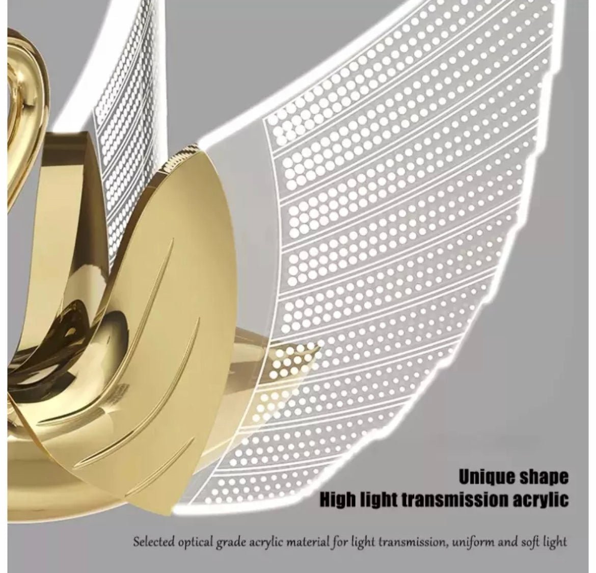 Swan pendant light - SHAGHAF HOME
