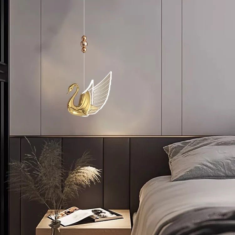 Swan pendant light - SHAGHAF HOME