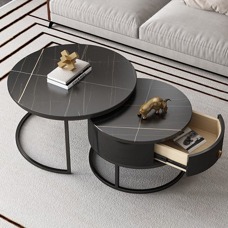 The Roi black coffee table - SHAGHAF HOME