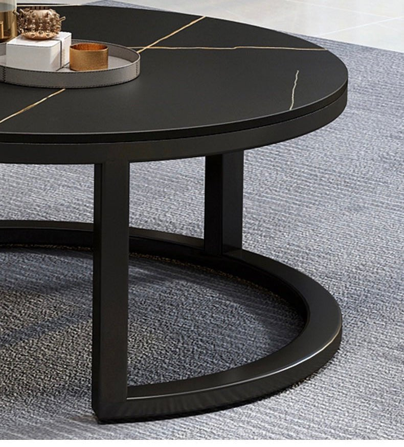 The Roi black coffee table - SHAGHAF HOME