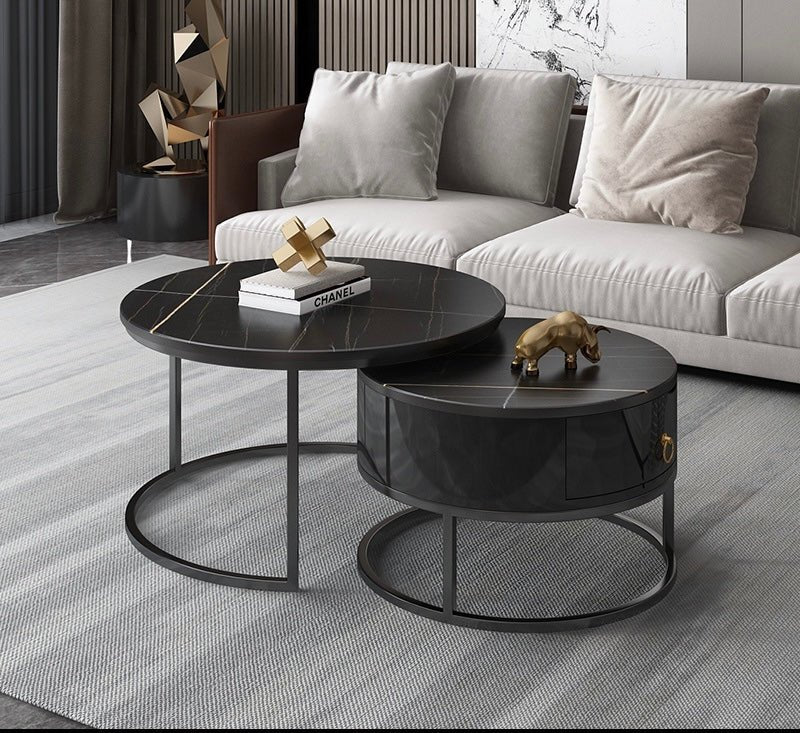 The Roi black coffee table - SHAGHAF HOME