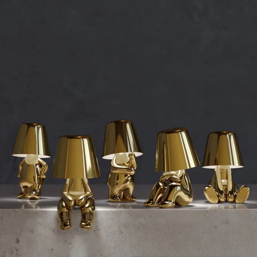 The Thinker table lamp set - SHAGHAF HOME
