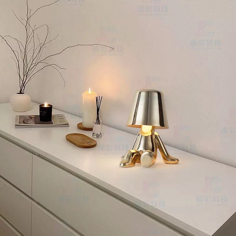 The Thinker table lamp set - SHAGHAF HOME