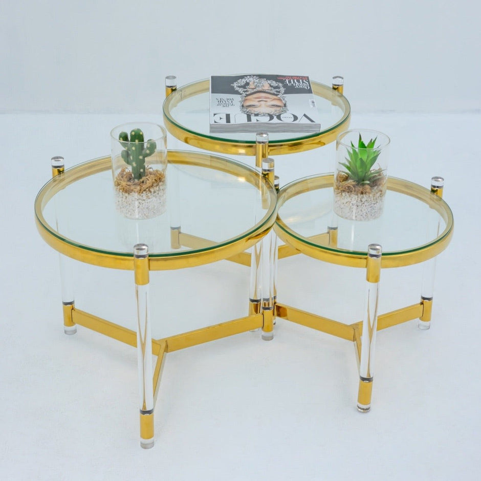 Modern Side Tables in Dubai (UAE) - Marble Top Luxury Tables – SHAGHAF HOME