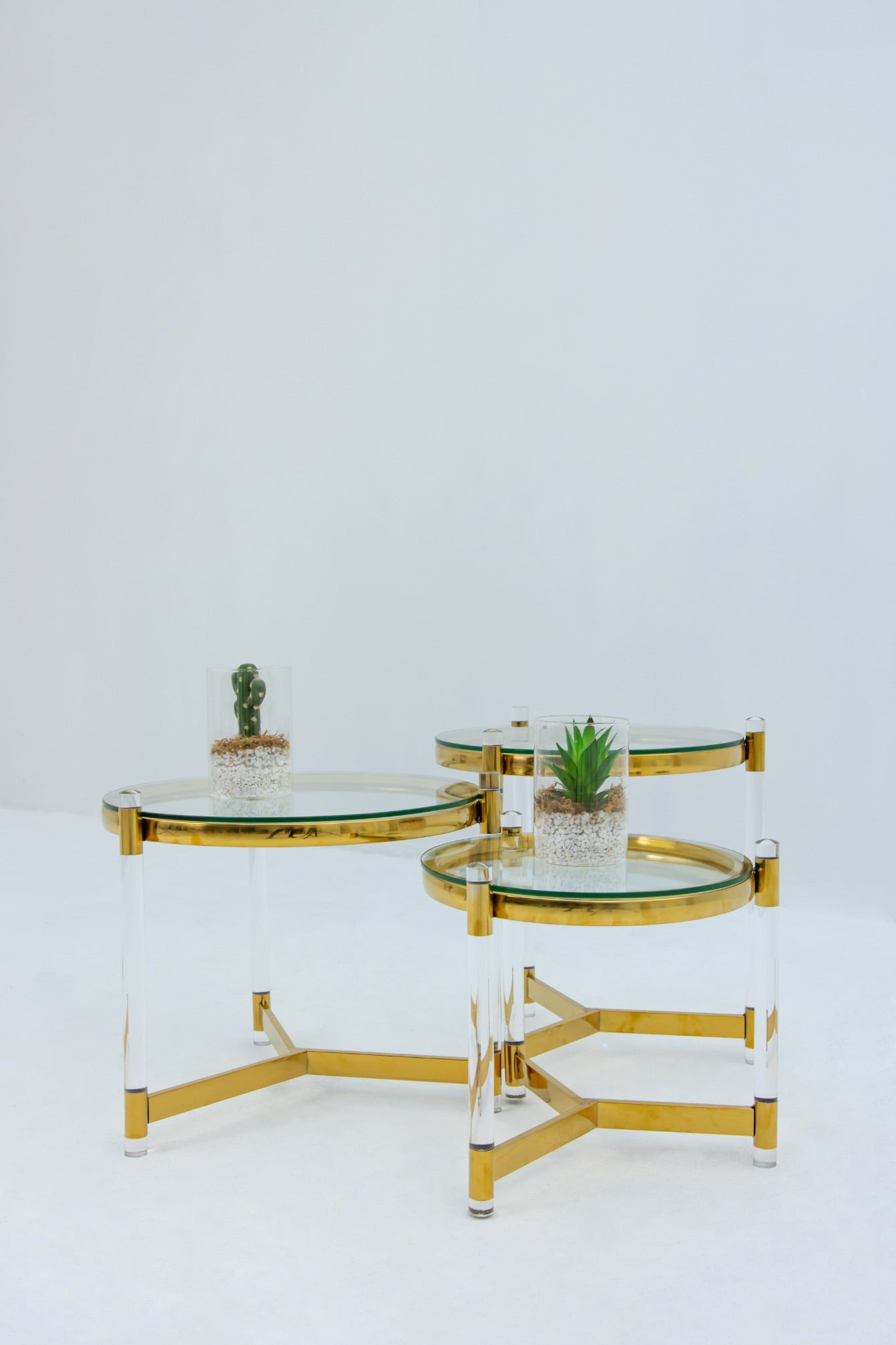 the TRIO side tables set - SHAGHAF HOME